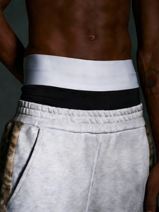 Sous-vêtements pour hommes en coton confortable de conception tendance, double ceinture, boxers sexy pour hommes - Product Image 2