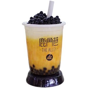 Escultura de taza de té de la leche gigante de resina personalizada 1,5 M boba burbuja de fibra de vidrio taza de té de la leche escultura de fibra de vidrio para la decoración de la tienda - Product Image 6