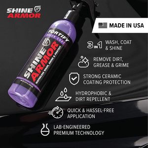 Cera en Aerosol para Autos con Revestimiento Cerámico (236ml/8FlOz) - Líquido Transparente sin Agua, Acabado de Alto Brillo, Efecto Rápido para Autos Nuevos - Product Image 6