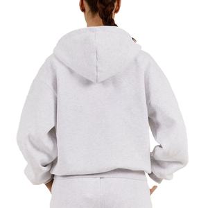 Sudaderas con Capucha de Forro Polar al por Mayor para Mujer, Personalizadas, Largas, Extra Grandes, de Manga Larga, Tallas Grandes, con Logotipo Bordado, Chaquetas Deportivas - Product Image 6