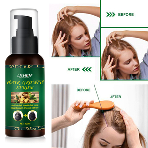 Hot Bán Alopecia <span class=keywords><strong>Balding</strong></span> Elixirs Nhãn Hiệu Riêng Ingrown Huyết Thanh Tóc 7 Ngày Tóc Mọc Lại Huyết Thanh Cho Nam Giới - Product Image 2