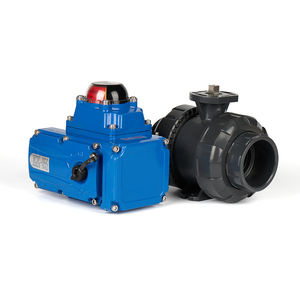 Good Price 2 Way 12V 24V 220V <strong>Mini</strong> Electric UPVC <strong>Ball</strong> <strong>Valve</strong> DC Motor Operated PVC Double Union <strong>Ball</strong> <strong>Valve</strong> Electric PVC <strong>Valve</strong> - Product Image 2