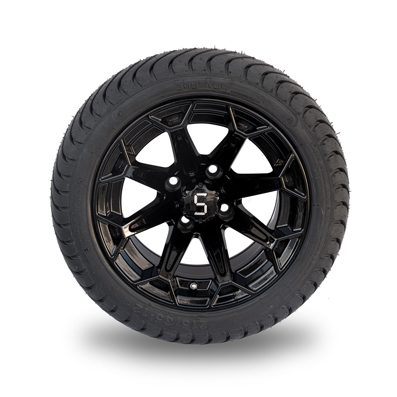 สีดำเงา