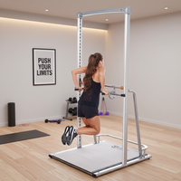 Tour de musculation multifonction robuste Solo Strength, barre de traction haute stabilité pour salle de sport à domicile