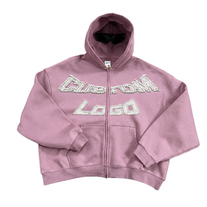 Sudadera con Capucha para Hombre, Estilo Urbano, Estampado de Dibujos Animados, Sin Cordones, Personalizable, Vintage, Efecto Desgastado, Ecológica, con Forro - Product Image 3