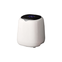 Lavadora de ropa pequeña de sobremesa con pantalla táctil, compacta, para ropa interior y calcetines, para el hogar.