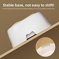 Gamelle flottante pour chien en polypropylène, anti-humidité, hauteur réglable, anti-renversement, Zhejiang Pet