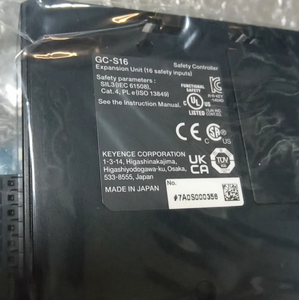 แผ่นอินพุตความปลอดภัยสำหรับคอนโทรลเลอร์ความปลอดภัย KEYENCE GC-S16 รุ่น GC ซีรีส์ GC S16 - Product Image 3