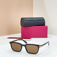 Lunettes de soleil carrées oversize en acétate, design classique et tendance 2026, pour hommes et femmes, ton neutre, mode et affaires, Gafas De Sol