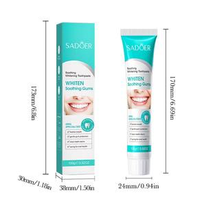 Kit de Blanqueamiento Dental y Eliminación de <span class=keywords><strong>Sarro</strong></span> Orgánico de Menta SADOER para Adultos - Uso Doméstico, Fortalece los <span class=keywords><strong>Dientes</strong></span>, <span class=keywords><strong>Precio</strong></span> de Fábrica - Product Image 4