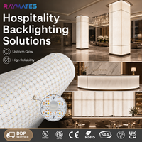Feuille de rétroéclairage LED ultra-fine et flexible pour comptoir en quartz, vitrail, onyx artificiel, panneau lumineux LED flexible, film lumineux