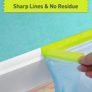 <span class=keywords><strong>Film</strong></span> de protection en plastique HDPE pré-adhésif, 2 pièces, <span class=keywords><strong>film</strong></span> de masquage anti-poussière, pour peinture automobile, largeur 5500 mm, qualité industrielle - Product Image 3