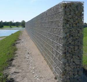 Manufacturer Direct Sales Welded <strong>Gabion</strong> Mesh Galvanized Stone Dragon Box River protection Slope protection - Product Image 1