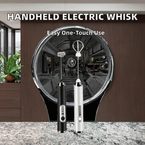 เครื่องปั่นมือไฟฟ้าขนาดเล็ก 3 ระดับความเร็ว ชาร์จผ่าน USB ใช้ตีฟองนม ทำลาเต้ คาปูชิโน่ ตีไข่ ตีนม - Product Image 2