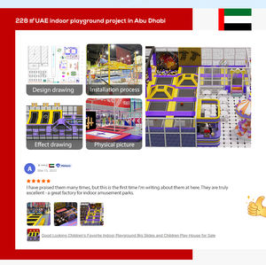 Jeux de balançoire d'intérieur doux pour enfants pont oscillant pour parcs de <span class=keywords><strong>trampoline</strong></span> et trampolines - Product Image 5