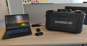 Scanner 3D SHINING UE PRO 3D FREESCAN, design léger et haute précision, scanner 3D portable à laser - Product Image 4