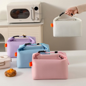 Sac à lunch isotherme portable, imperméable, pour enfants, école, bureau, en nylon Oxford, grande capacité, pliable, réutilisable, écologique - Product Image 3