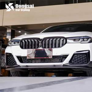 Calandre en maille noire brillante ABS, accessoire de pare-chocs avant à Double plaque pour <span class=keywords><strong>BMW</strong></span> série 5 G30 LCI <span class=keywords><strong>520d</strong></span> 530i 540i, à partir de <span class=keywords><strong>2020</strong></span> - Product Image 6