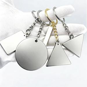 Customized Digital Printed Metal Keychain Metal Crafts