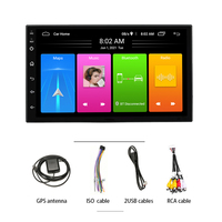 Autoradio android, Dvd, Gps, lecteur Cassette, universel, 2 Din, vente en gros, pour voiture
