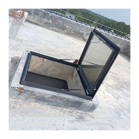 DEMEA Design industriel toit lucarne haut suspendu 70 degrés grande ouverture automatique pliant excellente Ventilation Performance persienne