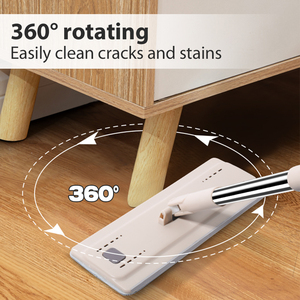 <span class=keywords><strong>Masthome</strong></span> Tay Miễn Phí Sợi Nhỏ Lau Phẳng Xô Thép Không Gỉ Cực Squeegee Thiết Kế 360 Ma Thuật Làm Sạch Sàn Bóp Lau - Product Image 4