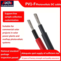 Hochtemperaturbeständiges PV1-F Solar-Photovoltaik-Kabel 2-adrig 4mm² -40°C~125°C 1,8kV DC UV-beständig flammhemmend IP65 PV-Kabel