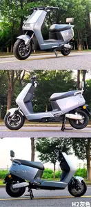 2024 Wholesale Electric Moped With Lithium Battery Scooter Motorcycle For Adult City Bike Cheap Motorcycles