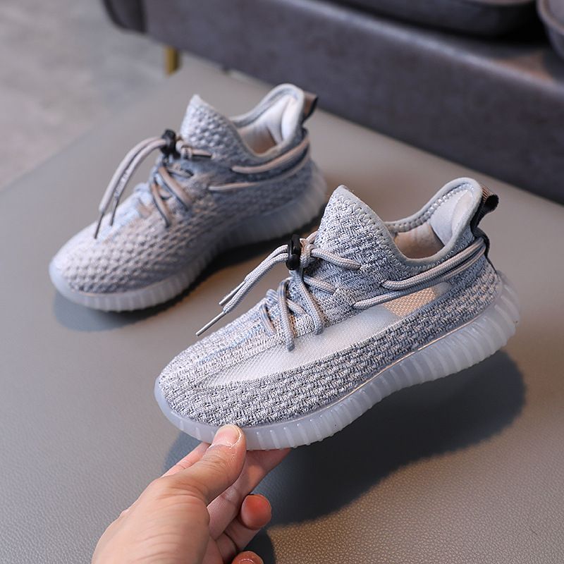 Children's daddy shoes 2021 spring and autumn new boys' sports shoes thin breathable boys' and girls' shoes in summer