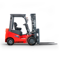 Vente directe d'usine, chariot élévateur diesel compact de 1,5 tonne, maniement facile pour les allées étroites des entrepôts, manutention de palettes