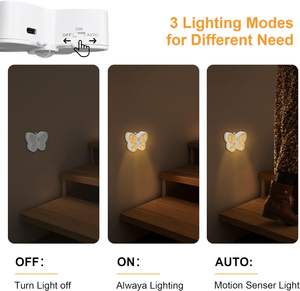 Luce Notturna al Neon Ricaricabile USB con Sensore di Movimento, Wireless, Dimmerabile in ABS per Armadi, Cucina, Scale, Guardaroba, Uso Scolastico - Product Image 3