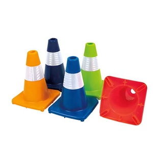 Coni Stradali in Silicone per Traffico Intenso, 28-36 Pollici, Coni di Sicurezza in PVC PE Solido da 70cm per il Traffico - Product Image 6