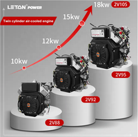 LETON POWER Großhandel Geräuscharme 10kW 12kW 12kVA 15kVA Elektrische Dieselgeneratoren Lieferanten Elektrisches Kraftwerk für den Heimgebrauch
