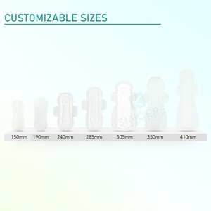 Serviettes hygiéniques jetables ultra-fines extra-longues 410 mm respirantes pour usage quotidien avec ailettes et protection anti-fuites, fabriquées en Chine pour femmes - Product Image 3