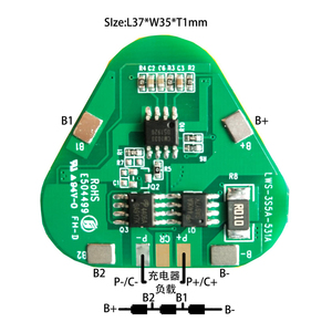 LWS Service PCB Triangle 3s 5a BMS Paquetes de equilibradores de batería Banco de energía impreso Placas de circuito Ant BMS 12V - Product Image 2