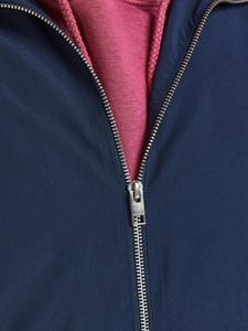 Blouson bombardier pour hommes de haute qualité en Satin de soie matelassé Style à la mode col montant en cuir tissu enduit ODM teint uni hiver - Product Image 6