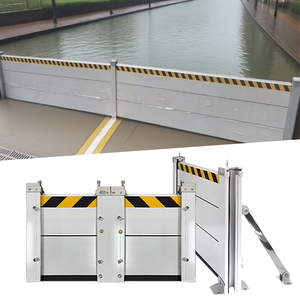 Sistema de puerta de inundación de aluminio, barrera de agua de instalación rápida para garaje, sótano, protección contra tormentas, barrera contra inundaciones para protección del hogar - Product Image 6