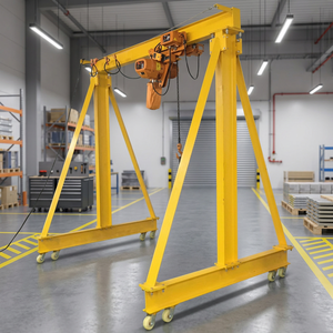 125kg 250kg 500kg 1 Ton 1.5 Ton 2 Ton 3 Ton 5 Ton Portable Gantry Crane for <b>Light</b> Duty Handling - Product Image 1