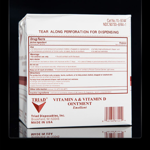 100pcs Vitamin a D Tattoo Ointment Professional Body Art Recovery <b>Cream</b> Aftercare Repair Supplies - Product Image 5
