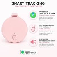 Dispositif anti-perte compatible Find My, traceur d'animaux de compagnie standard FMI, traceur pour personnes âgées, animaux de compagnie, voitures de sport, appareils Bluetooth, aucune carte SIM requise