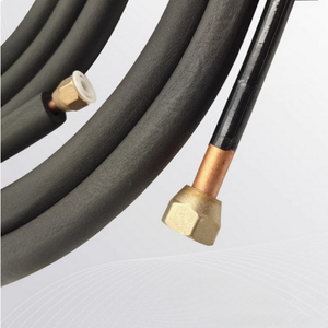 Accessoires de <span class=keywords><strong>climatisation</strong></span> de type fendu: Crêpe de revêtement <span class=keywords><strong>isolant</strong></span> 1/4*5/8 pour <span class=keywords><strong>tuyau</strong></span>/tube de <span class=keywords><strong>cuivre</strong></span> d'isolation de bobine - Product Image 4