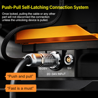 Connecteur auto-bloquant Push-Pull compatible Lemo Quick-Plug JGG, prise courte EGG, série 0B, 2/3/4/5/6/7/9/12 broches
