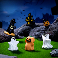 Nouveau Micro Paysage Creative Halloween Citrouille Fantôme Ornement Aveugle Accessoires Bibelots