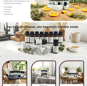 10ml * 10 pz 100% olio essenziale naturale puro biologico fresco per massaggio termale aromaterapia <span class=keywords><strong>diffusore</strong></span> per la cura della pelle candele saponi - Product Image 6