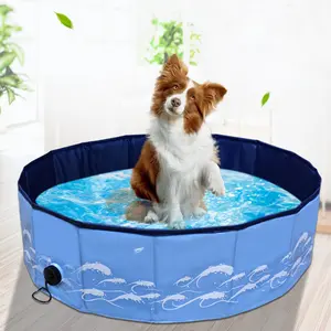 Venta al por mayor perrito piscinas para perros-Plegable interior perro hidroterapia perrito aseo lavado piscina flotador tinas de baño para la venta
