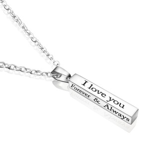Regalo di festa creativo mio padre mio eroe collana con ciondolo di personalità del giorno del papà - Product Image 5