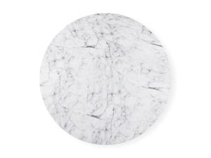 Ensemble de table de jardin en pierre avec plateau en faux marbre contemporain de qualité supérieure, renforcé de cadres métalliques, base en GRC - Product Image 4