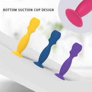 Brosse à fesses en silicone souple de haute qualité avec base à ventouse applicateur de pommade pour nouveau-né accessoires pour bébé fournitures pour bébé souples - Product Image 3