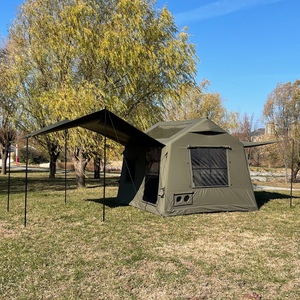 TOURUS 8.1 mètres carrés dix avec un auvent de 9.5 mètres carrés Hot Tente Camping <span class=keywords><strong>Gonflable</strong></span> à vendre - Product Image 6