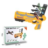 Juguete de Avión Planeador Electrónico de Plástico PP con Munición Suave, Creativo y Popular para Niños, Venta al por Mayor de Fábrica
